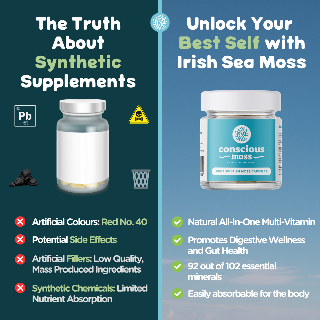 Organic Irish Sea Moss Capsules